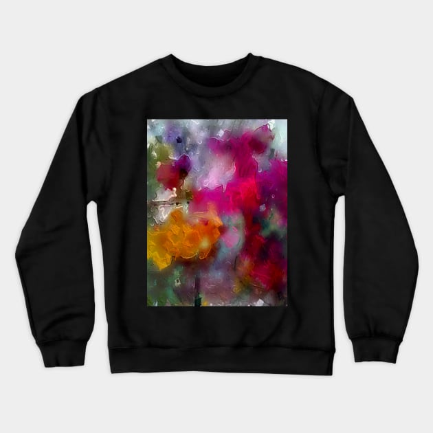 Floral arrangement Crewneck Sweatshirt by puravidavisions